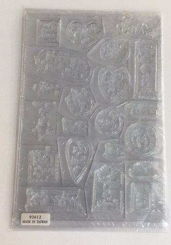 Dimensions - Clear stamps - Fun Thoughts