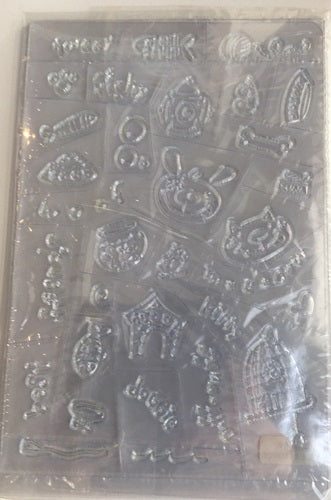 Dimensions - Clear stamps - Silly Pets