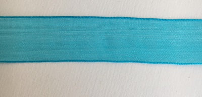 Bånd - Sheer - Organza - Turkis - 1,5 cm - METERSVIS