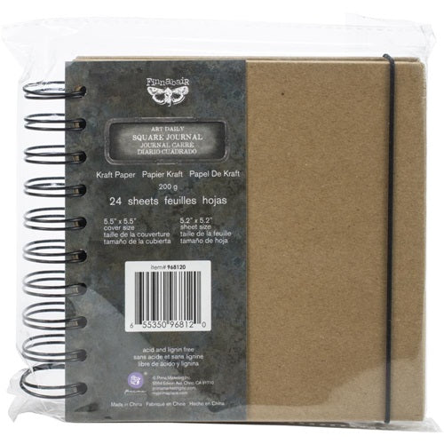 Prima - Memory Hardware - Chipboard Journal - Square