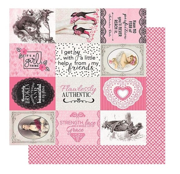 Authentique - Flawless - Cut aparts 12 x12"