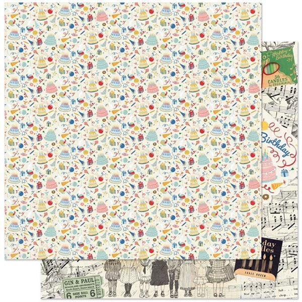 Authentique - Hooray - Party Stuff 12 x12"