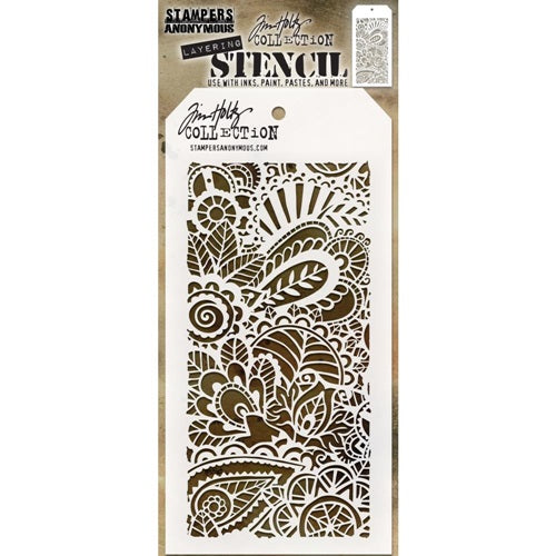 Tim Holtz - Stencil - Doodle 1