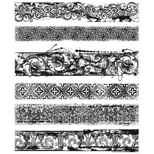 Tim Holtz Collection - Cling Stamps - Eclectic