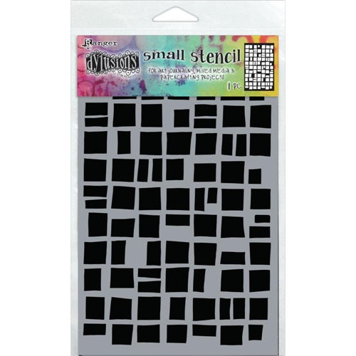 Dylusions - Small Stencil - Betsy's block