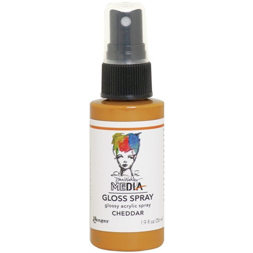 Dina Wakley Media - Gloss Spray - Cheddar