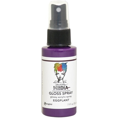 Dina Wakley Media - Gloss Spray - Eggplant