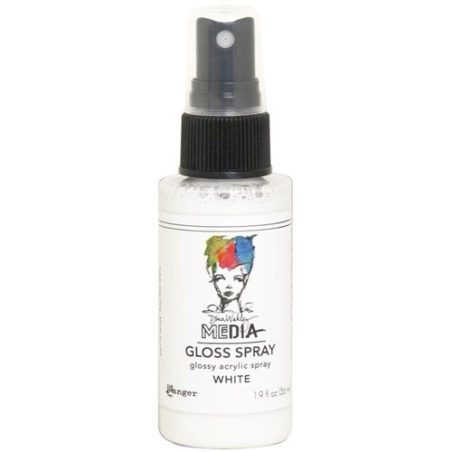 Dina Wakley Media - Gloss Spray - White