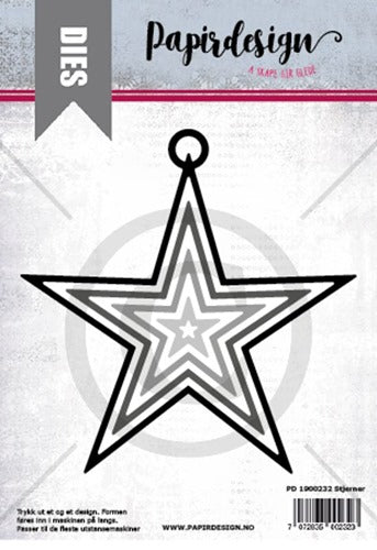 Papirdesign - Dies - Stjerner