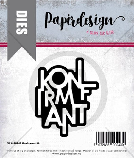 Papirdesign - Dies - Konfirmant 11
