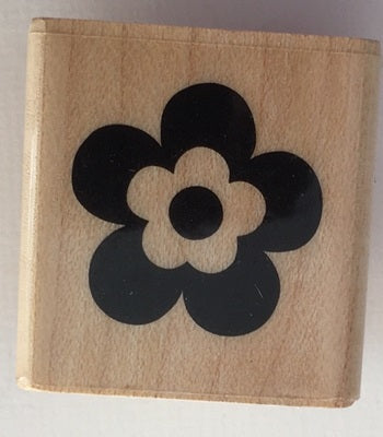 Penny Black - Wood Mount Stamp - Petals