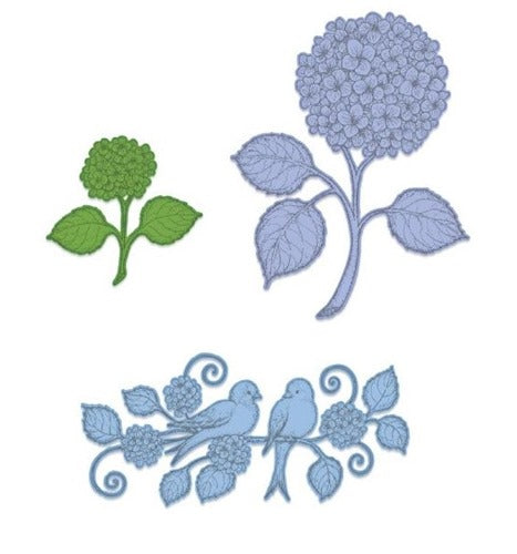 Heartfelt Creations - Dies - Fresh Cut Hydrangea
