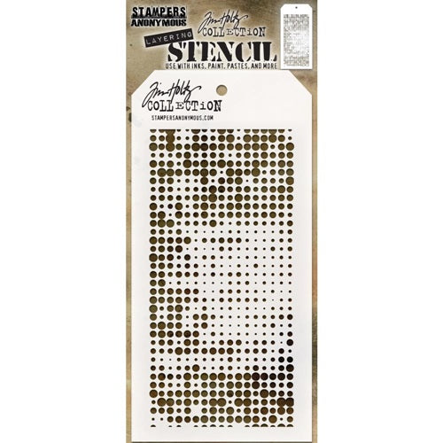 Tim Holtz - Stencil - Halftone