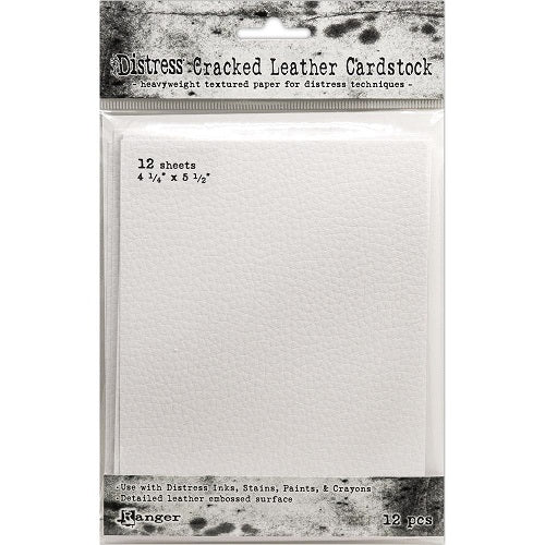 Tim Holtz - Distress Cracked Leather Cardstock - 4,25 x 5,5"