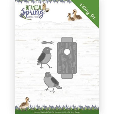 Amy Design - Dies - Botanical Springs - Busy Birds