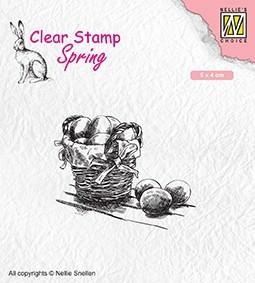 Nellie Snellen - Clearstamp - Spring - Easter Eggs