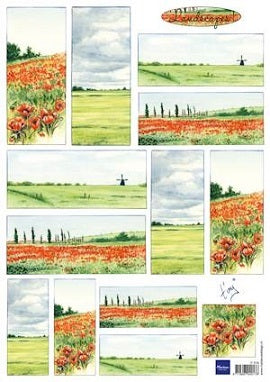 Marianne Design - Utklippsark - Tiny's Landscape 1