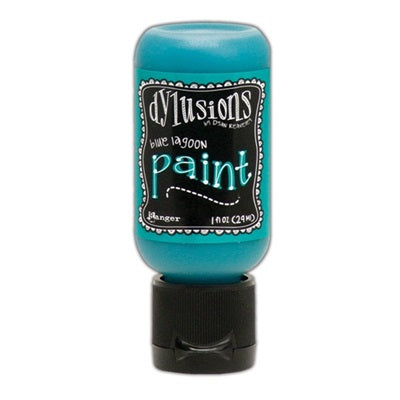 Dylusions - Acrylic Paint 1 oz Bottle - Blue Lagoon