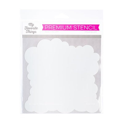 My Favorite Things - Stencil - Cloud