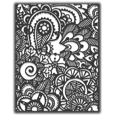 Tim Holtz Alterations - Thinlits - Doodle Art 2