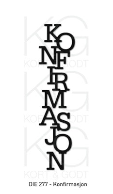Kort & Godt - Dies - Konfirmasjon