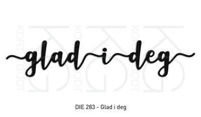 Kort & Godt - Dies - Glad i deg
