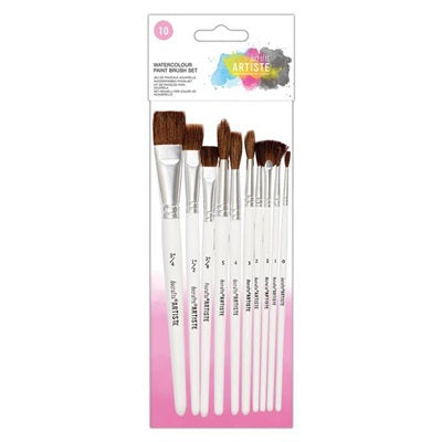 Docraft- Artiste - Watercolour Paint Brush Set