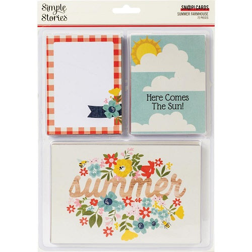 Simple Stories - Summer Farmhouse - Snap Cards