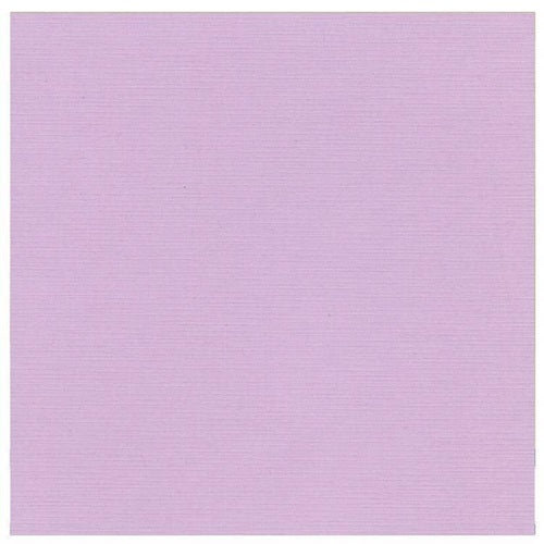 Linnen Kartong - Magnolia  Pink   - 12x12"