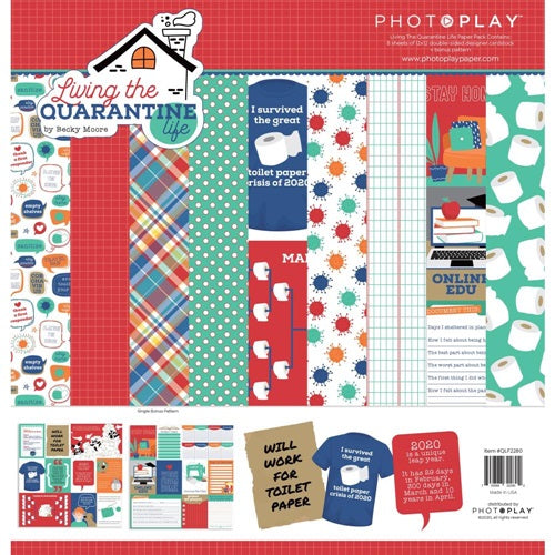 Photoplay - Quarantin Life Collection Pack -   12 x 12"
