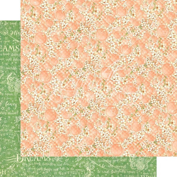 Graphic 45 - Fairie Wings Collection - Tiny Blossoms - 12 x 12"