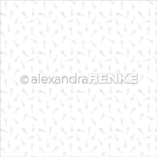 Alexandra Renke - Micros pattern - Pearlgold - 12 x 12"