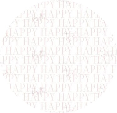 Alexandra Renke - Happy Together - Rose - 12 x 12"