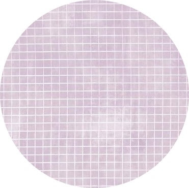 Alexandra Renke - Checkered on Lavender - 12 x 12"