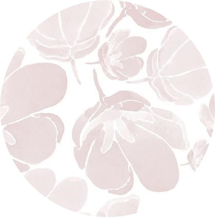 Alexandra Renke - Hollyhock - 12 x 12"