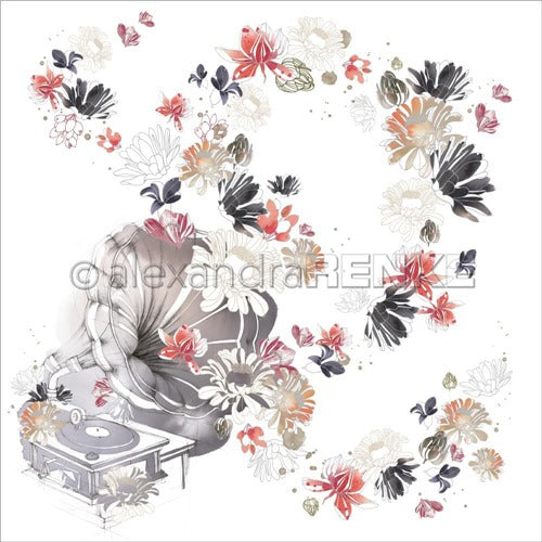 Alexandra Renke - Music Flowers - Grammophon - 12 x 12"