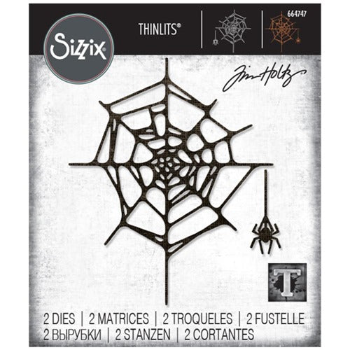 Sizzix - Tim Holtz Alterations - Thinlits - Spider Web