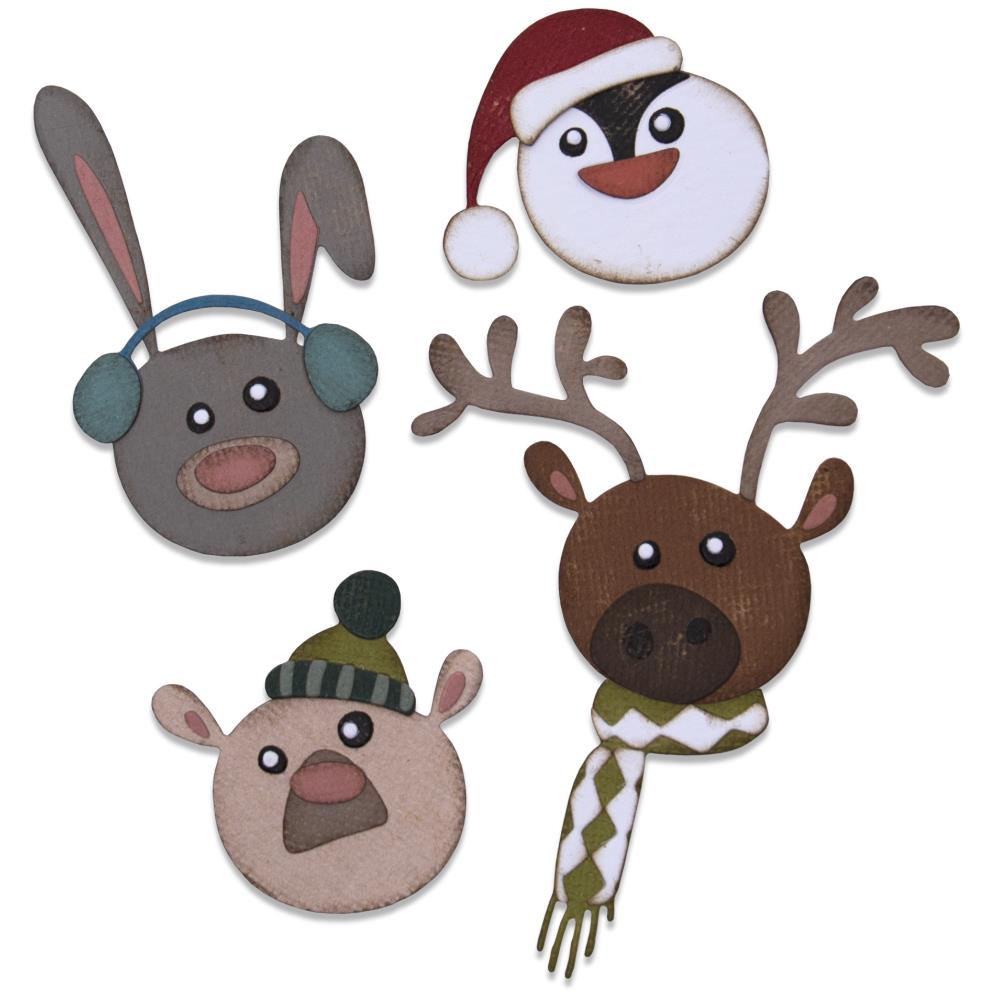 Sizzix - Tim Holtz Alterations - Thinlits - Winter Critters