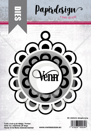 Papirdesign - Dies - Sirkelramme