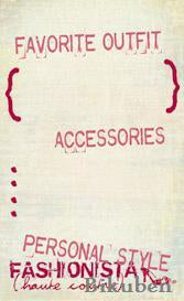 Fancy "Princess": Journaling Card