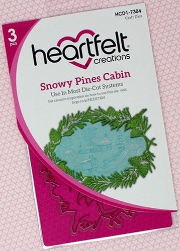 Heartfelt Creations - Dies - Snowy Pines Cabin