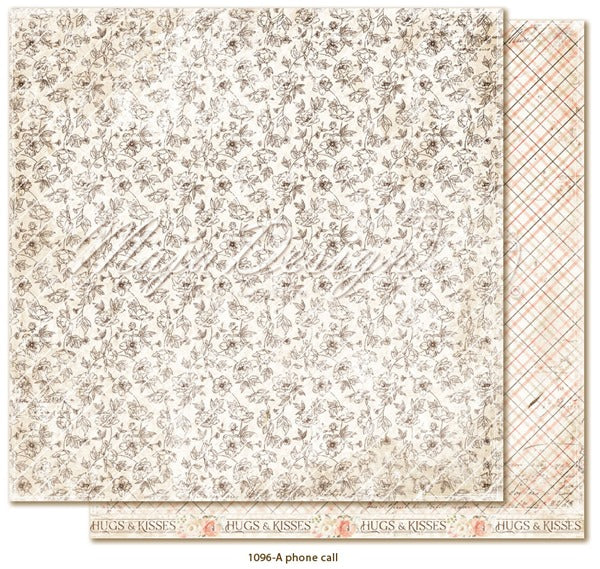 Maja Design - Miles Apart - A phone call -   12 x 12"