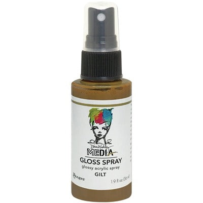 Dina Wakley Media - Gloss Spray - Gilt