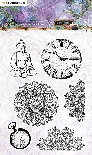 Studiolight - Stempel - Jenine's Mindful Art Collection - Time to Relax - JMA17