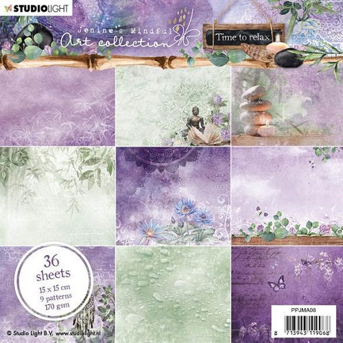 Studiolight - Time to Relax - Paper Pad 1 - 6 x 6"