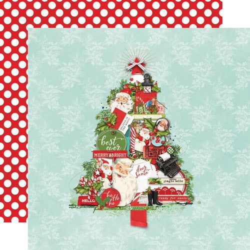 Simple Stories - Simple Vintage North Pole - The Trimmings 12 x 12"