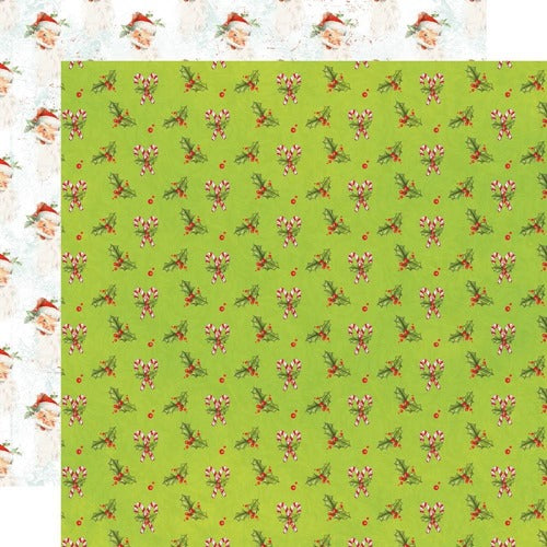 Simple Stories - Simple Vintage North Pole - Holly Days 12 x 12"