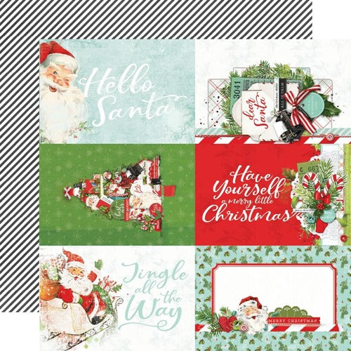 Simple Stories - Simple Vintage North Pole - 4x6" Elements - 12 x 12"