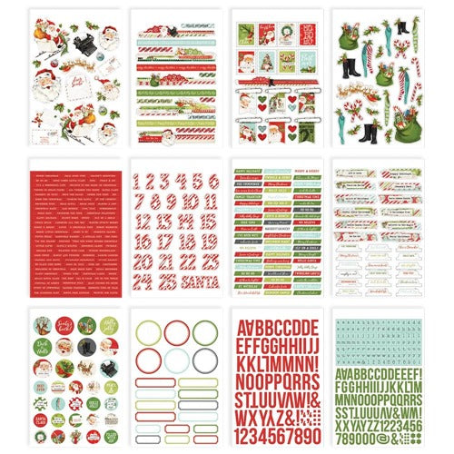 Simple Stories - Simple Vintage North Pole - Sticker Book