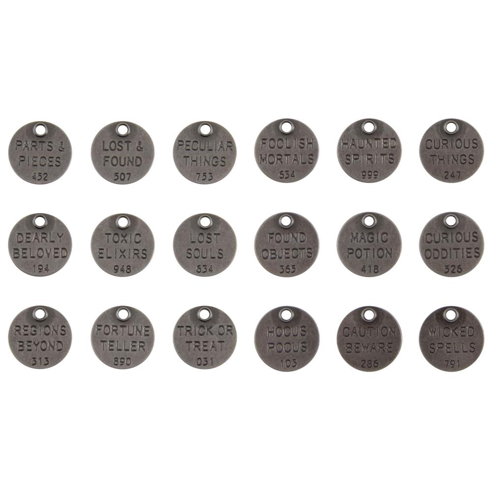 Tim Holtz - Idea-ology - Halloween  2020 - Quote Tokens
